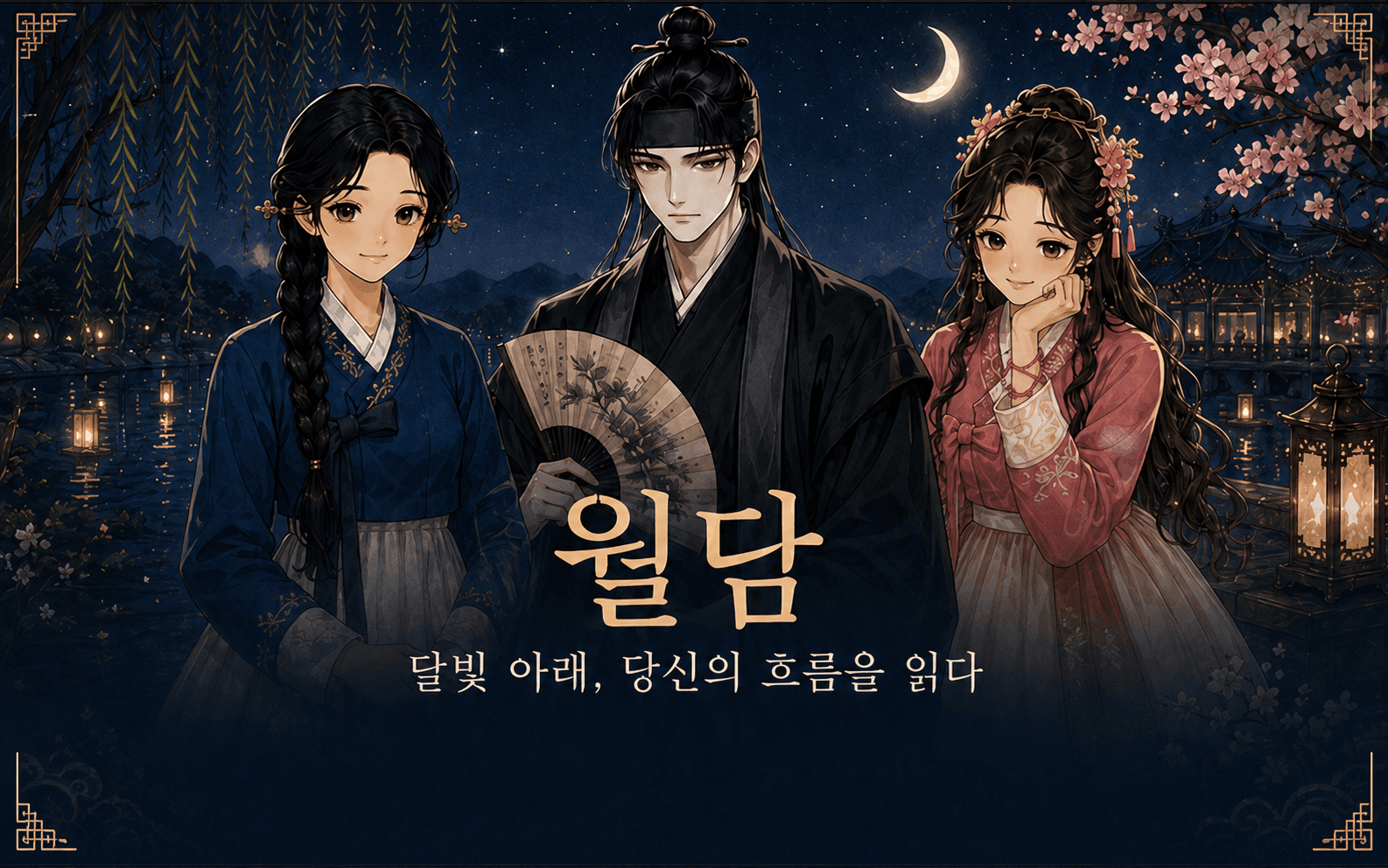 월담 — 달빛 아래, 당신의 흐름을 읽다